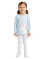 Image for Kids Girl's Printed Top,Blue