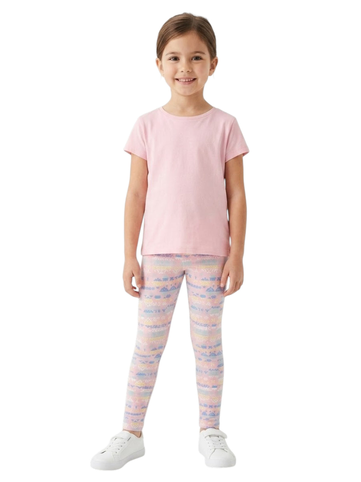 Image for Kids Girl's Printed Pant,Pink