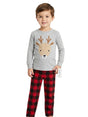 Image for Kids Boy's Printed Sleepwear Set 2 Pieces,Grey