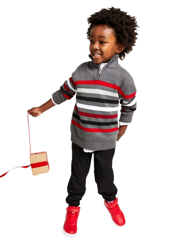 Image for Kids Boy's Textured Set 3 Pieces,Grey