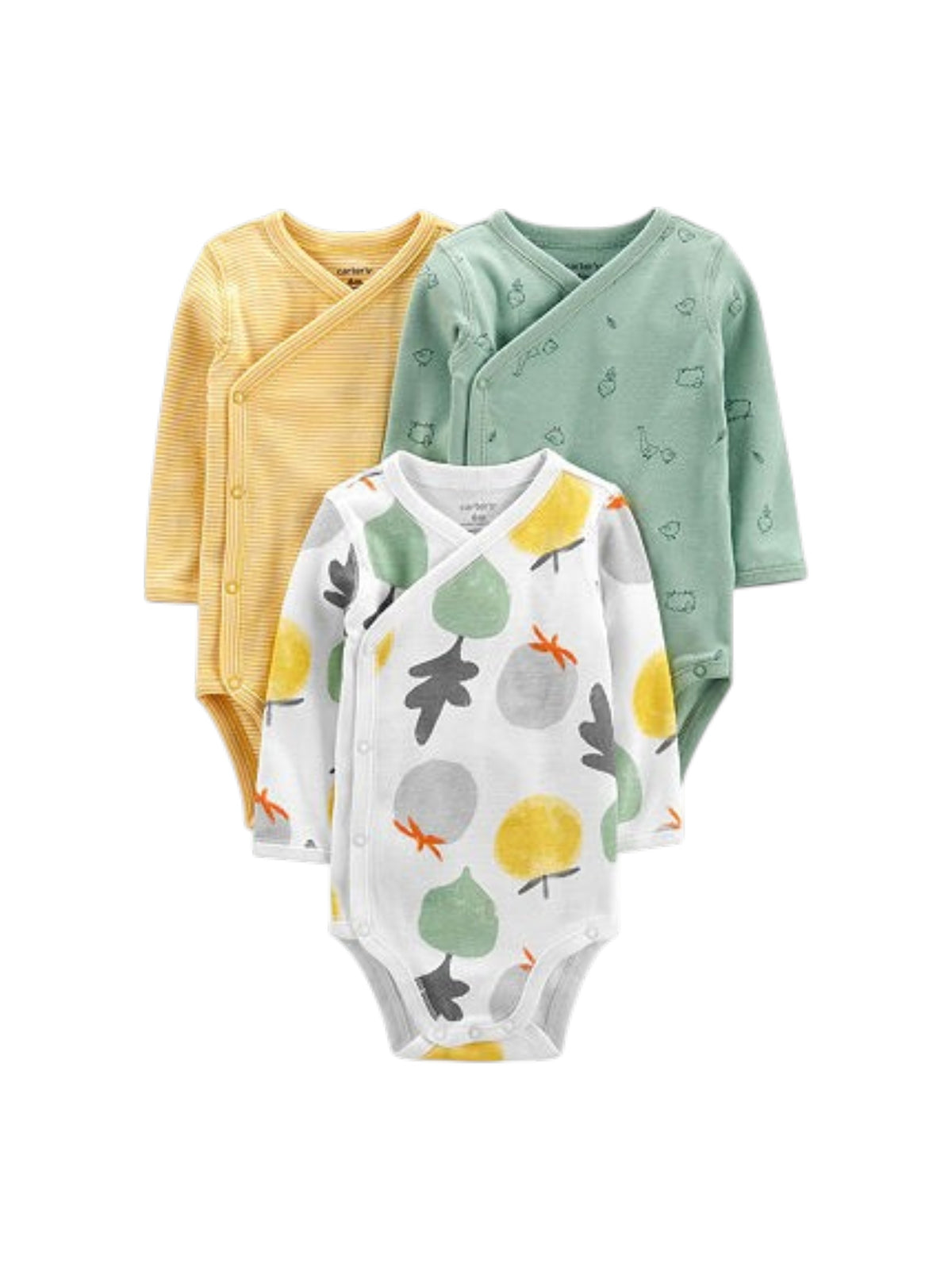 Image for Kids Boy's Printed Bodysuit Set 3 Pieces,Multi