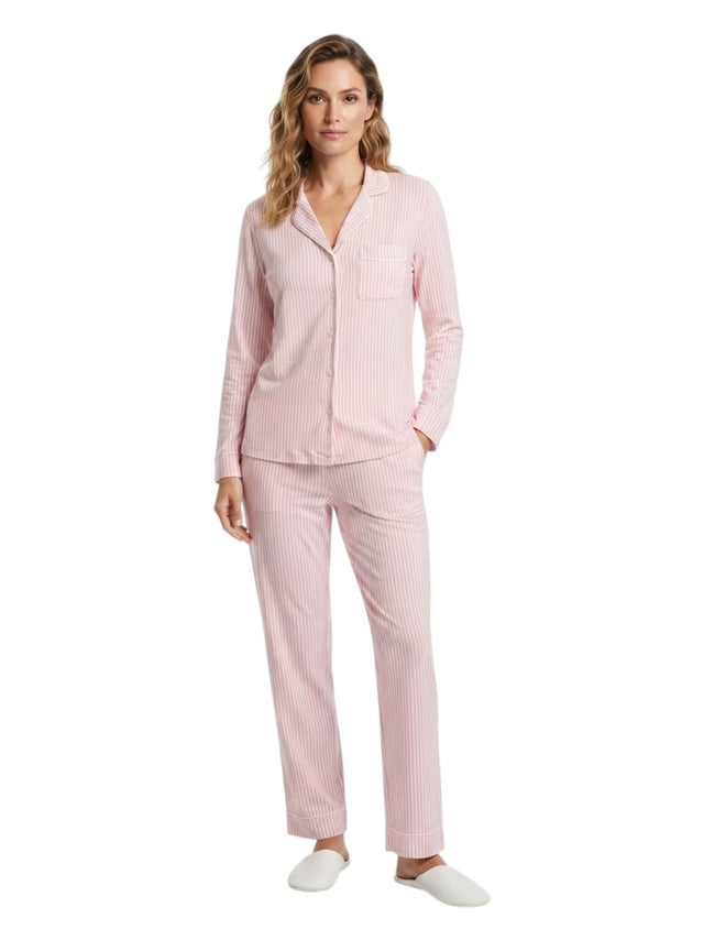 Image for Women's Printed Sleepwear Set 2 Pieces,Pink