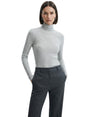 Image for Women's Ribbed Top,Grey