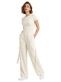 Image for Women's Plain Pants,Beige