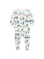 Image for Kids Boy's Printed Jumpsuit,White