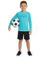 Image for Kids Boy's Brand Logo Printed Sport Top,Blue