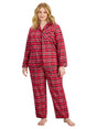 Image for Women's Printed Sleepwear Set 2 Pieces,Red
