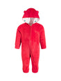 Image for Kids Boy's Plain Mohair Jumpsuit,Red
