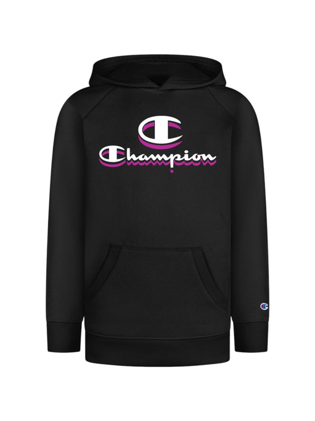Image for Kids Girl's Brand Logo Printed Hoodies,Black