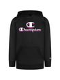 Image for Kids Girl's Brand Logo Printed Hoodies,Black