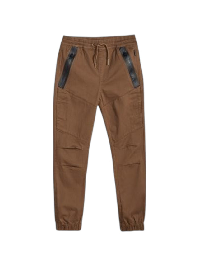 Image for Kids Boy's Plain Pants,Brown