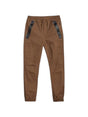 Image for Kids Boy's Plain Pants,Brown