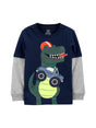 Image for Kids Boy's Printed Top,Navy