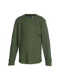 Image for Kids Boy's Textured Top,Olive