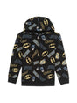 Image for Kids Boy's Printed Hoodies,Black
