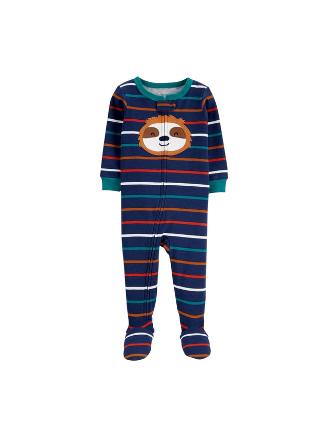 Image for Kids Boy's  Striped Jumpsuit,Navy