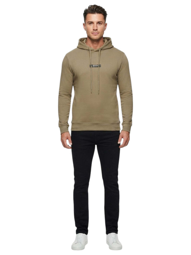 Image for Men's Plain Solid Hoodies,Olive