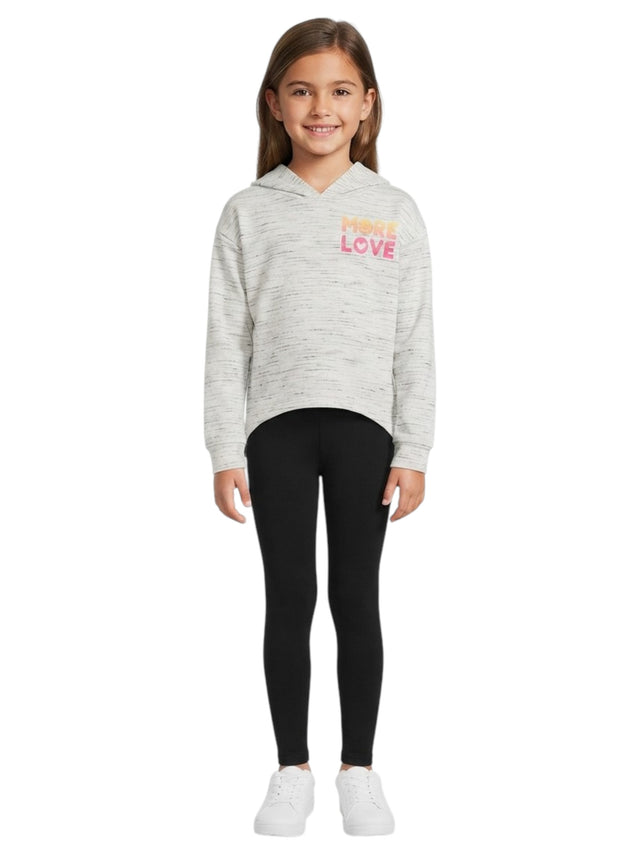 Image for Kids Girl's Printed Hoodies,Grey