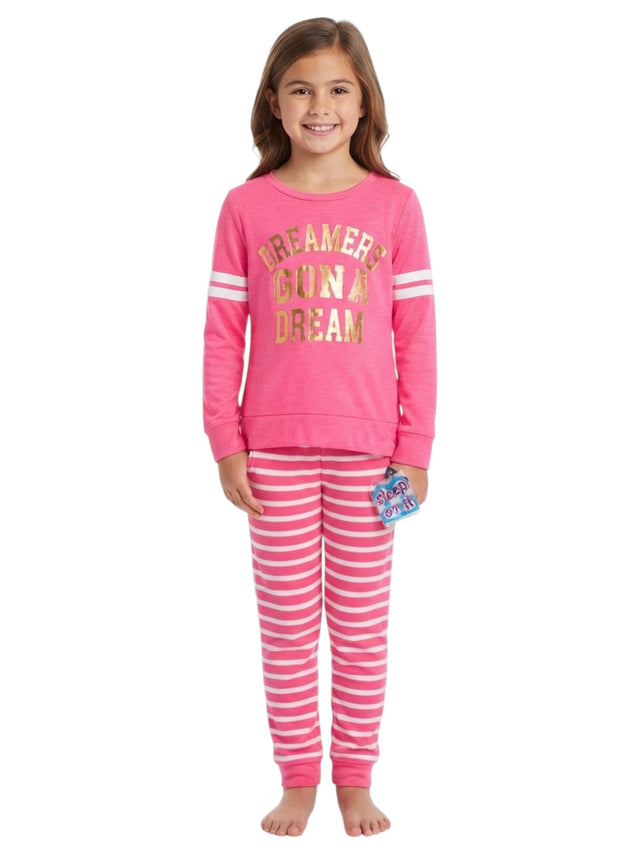Image for Kids Girl's Printed Sleepwear Top,Pink
