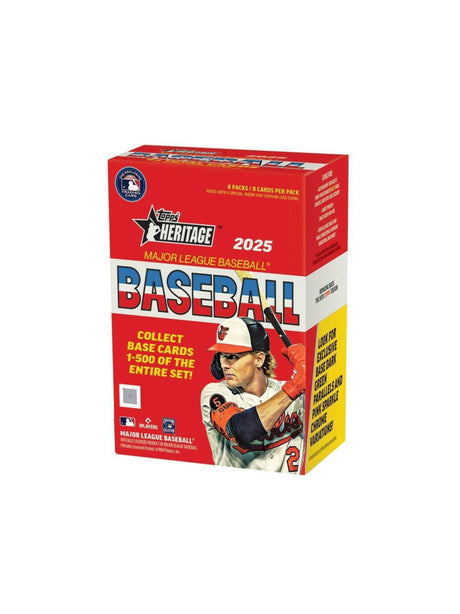 Image for 2025 Mlb Topps Heritage Baseball Blaster Box