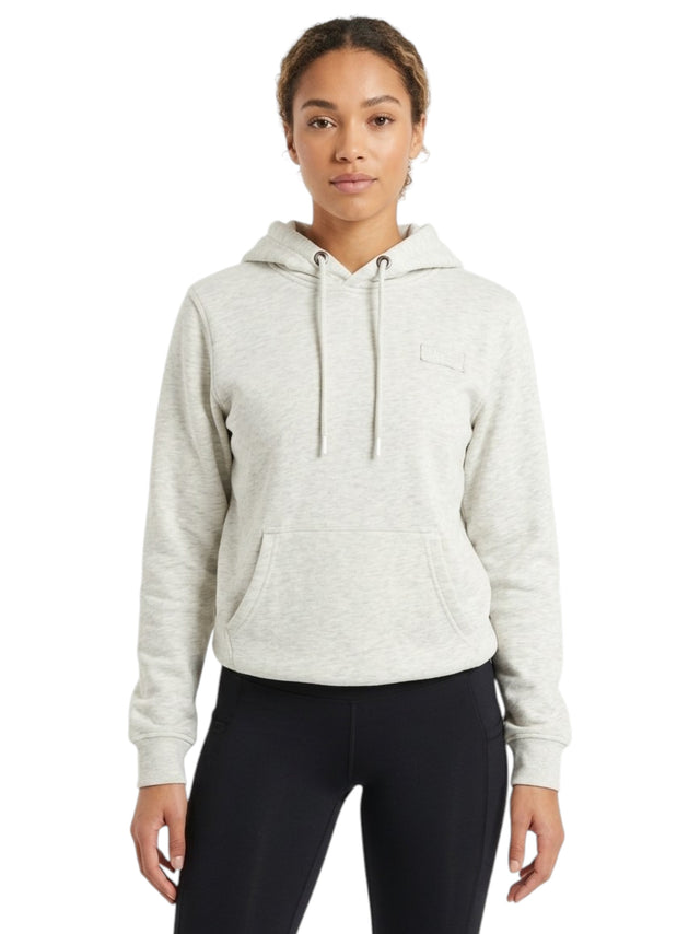 Image for Women's Plain Solid Hoodies,Light Grey