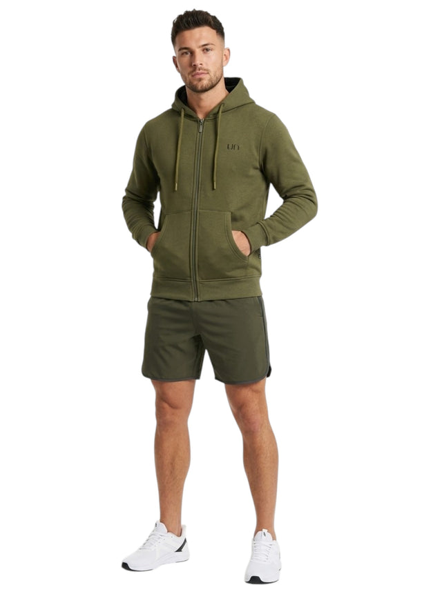 Image for Men's Plain Solid Sport Hoodies,Olive