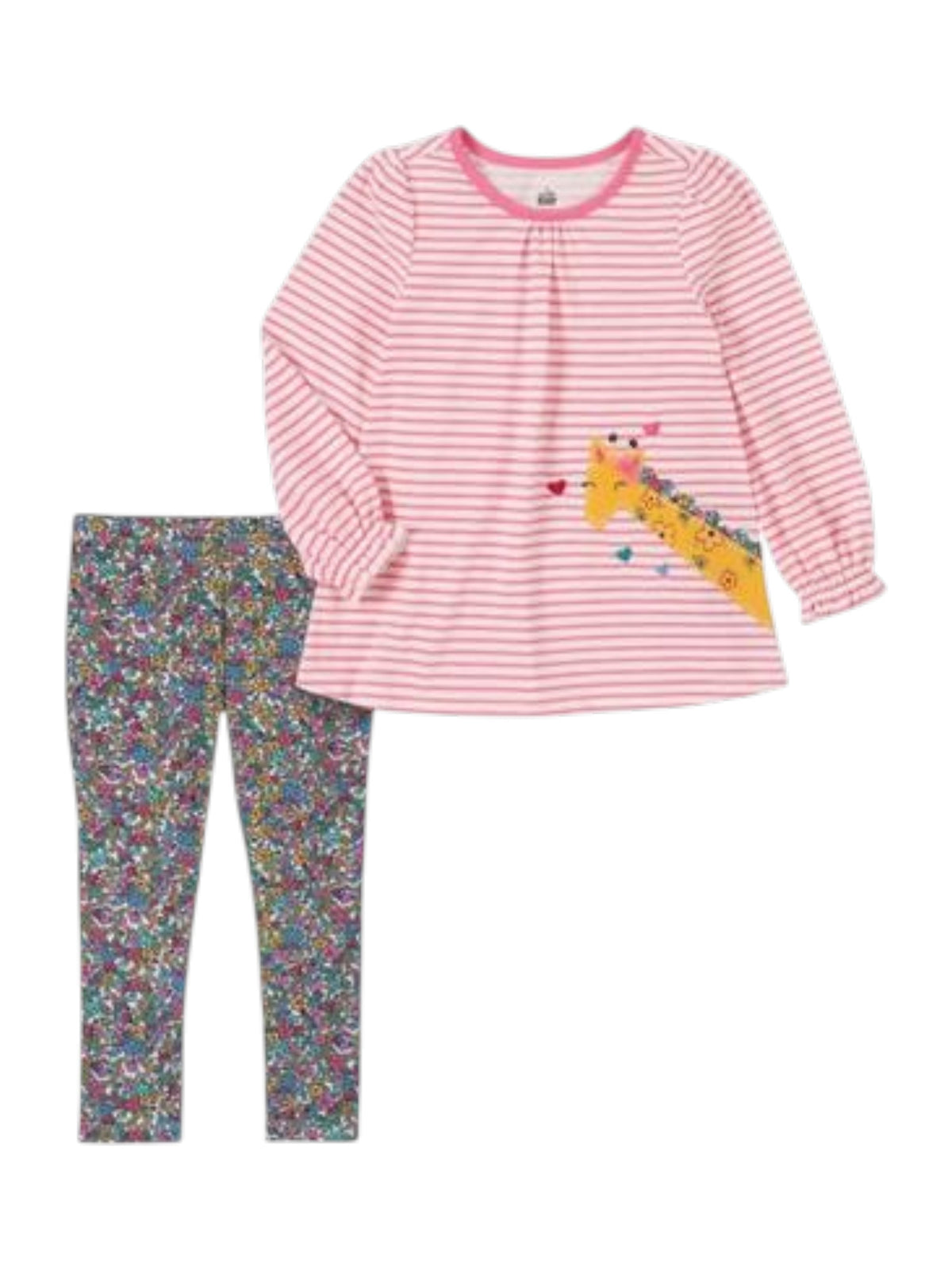 Image for Kids Girl's Printed Sleepwear Set 2 Pieces,Pink