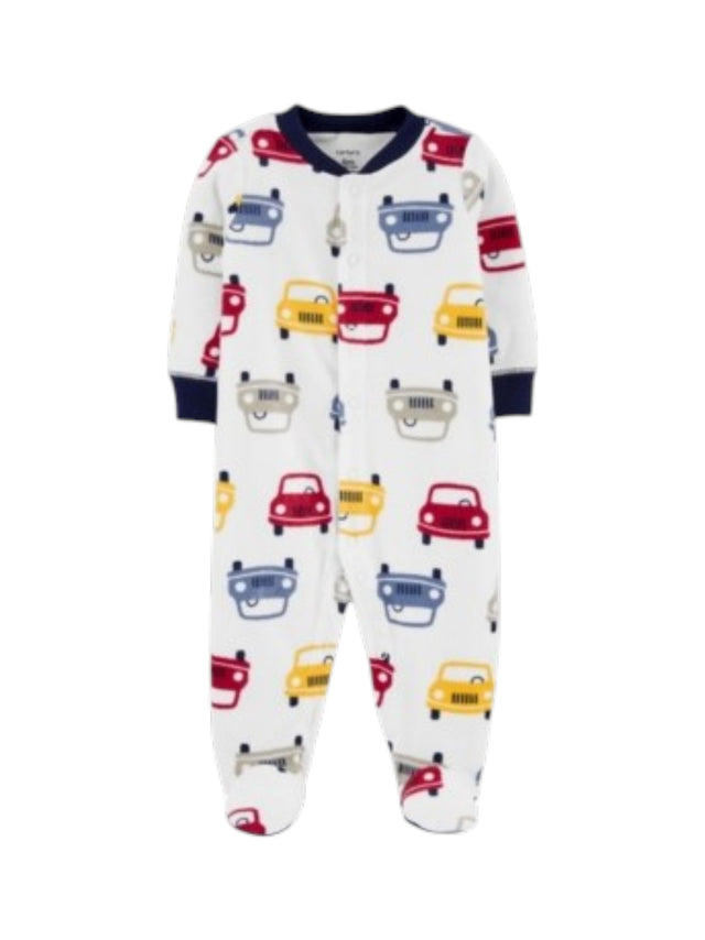 Image for Kids Boy's Printed Jumpsuit,White