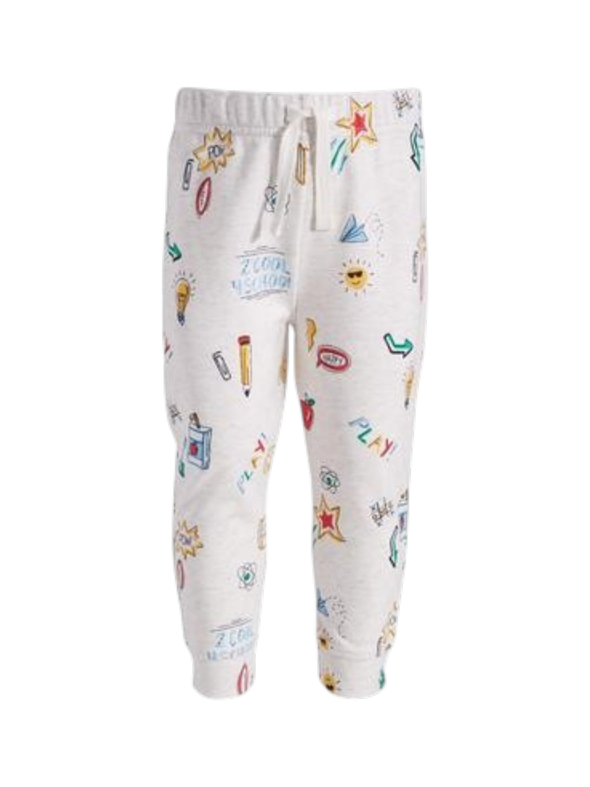 Image for Kids Boy's Printed Pants,Grey
