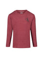 Image for Kids Boy's Plain Top,Burgandy