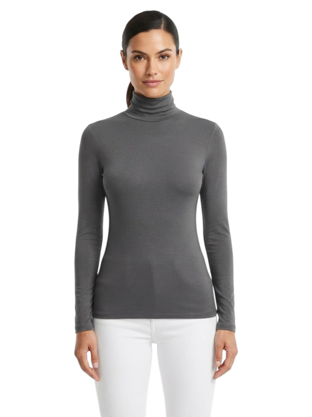 Image for Women's Ribbed Top,Grey