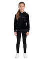 Image for Kids Girl's Brand Logo Printed Hoodies,Black