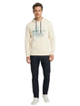 Image for Men's Brand Logo Printed Hoodies,Beige