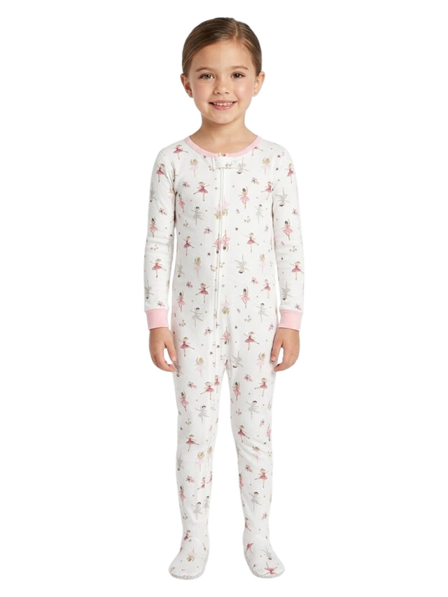 Image for Kids Girl's Printed Jumpsuit,White
