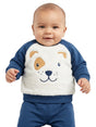 Image for Kids Boy's ColorBlocked Faux Fur Sweater,White