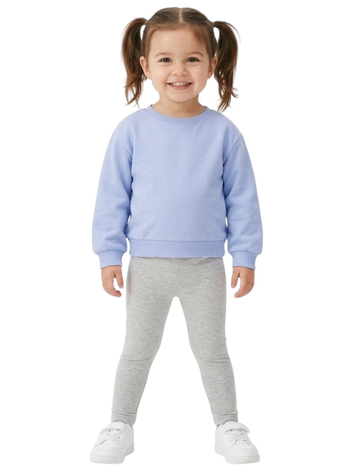 Image for Kids Girl's Plain Sweater,Mauve