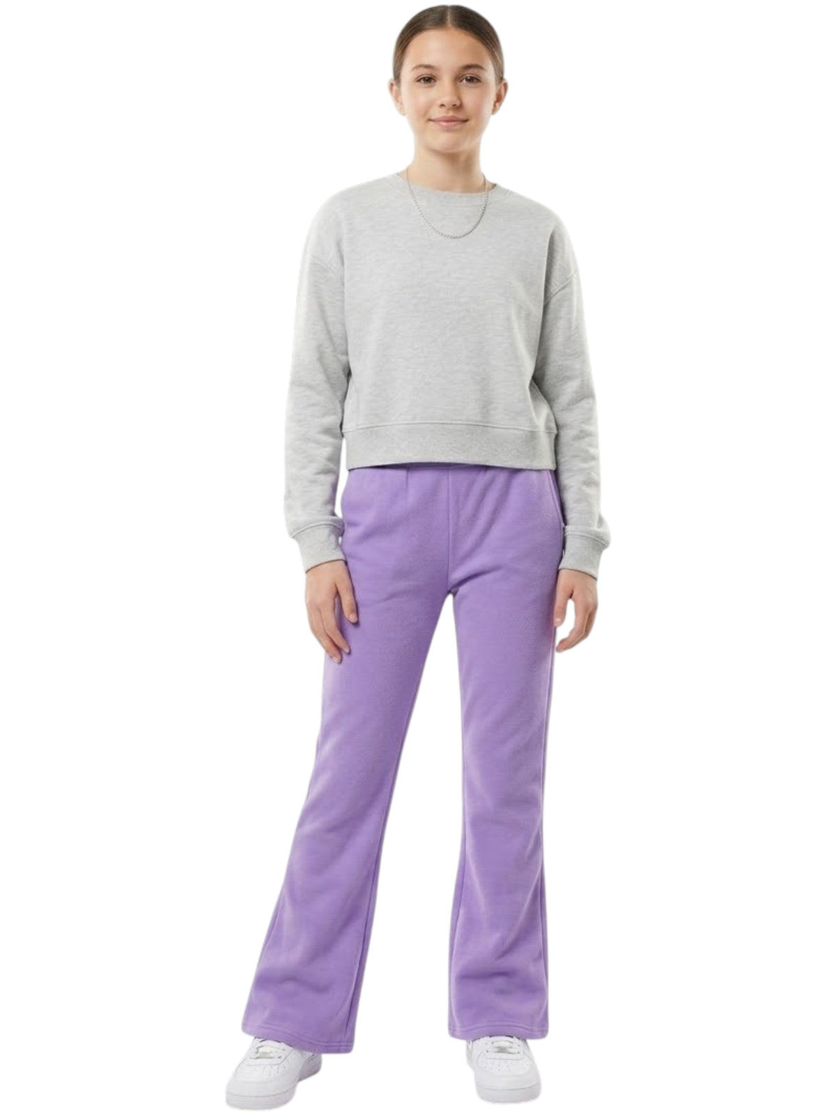 Image for Kids Girl's Plain Pants,Mauve