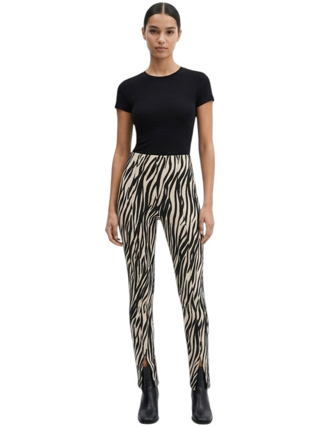 Image for Women's Printed Pants,Zebra