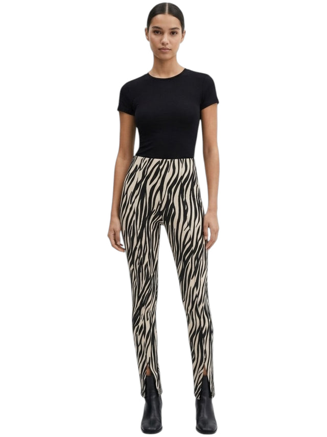 Image for Women's Printed Pants,Zebra