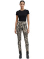 Image for Women's Printed Pants,Zebra