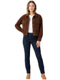 Image for Women's Ribbed Top,Brown