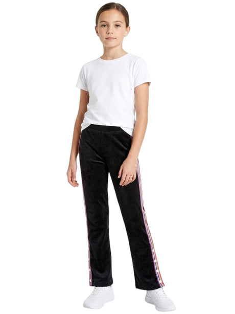 Image for Kids Girl's Plain Pants,Black