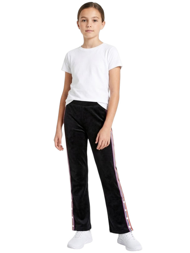 Image for Kids Girl's Plain Pants,Black