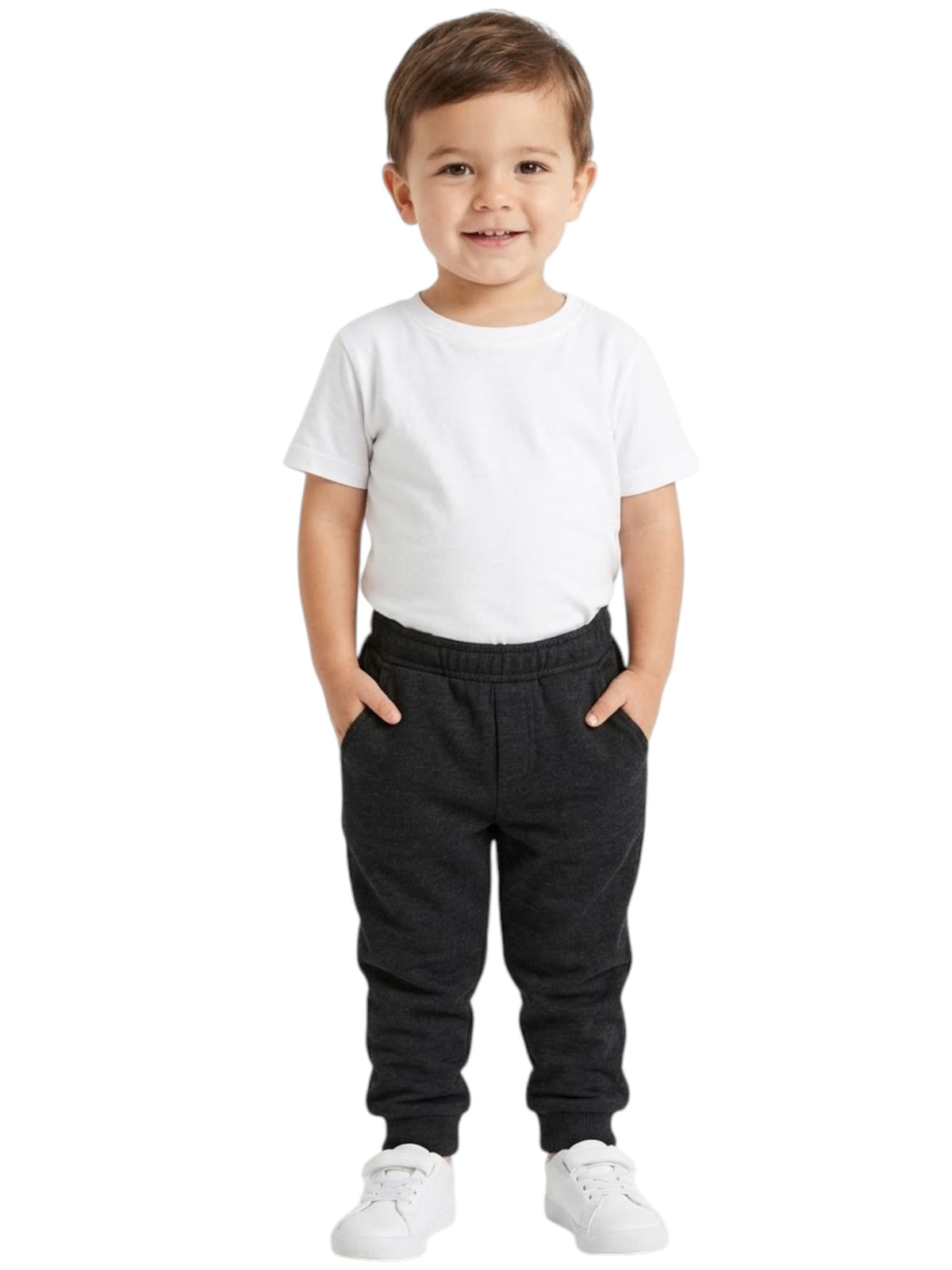 Image for Kids Boy's Plain Pants,Black