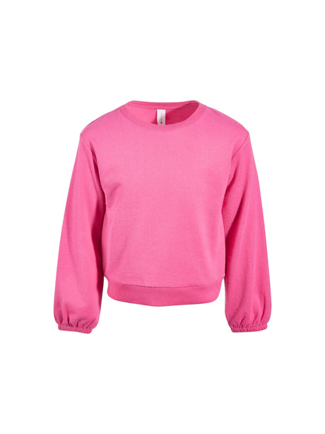 Image for Kids Girl's Plain Sweater,Pink