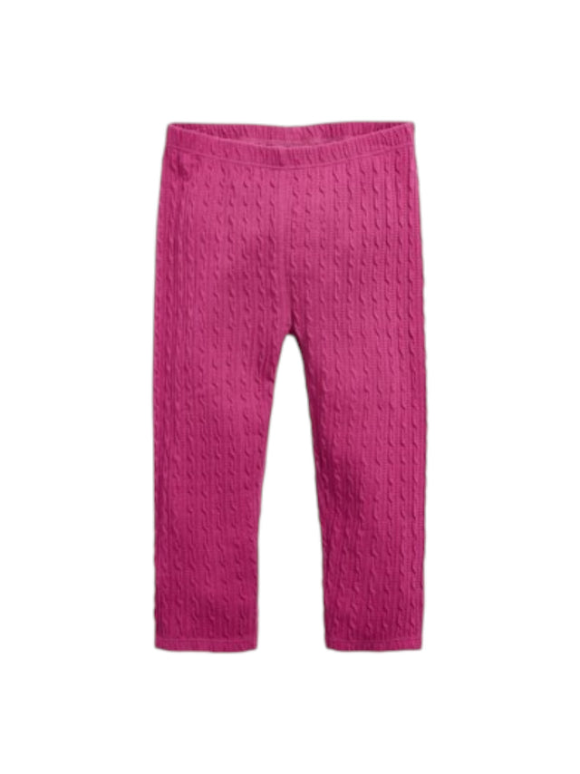 Image for Kids Girl's Textured Pants,Mauve