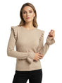 Image for Women's Plain Top,Beige
