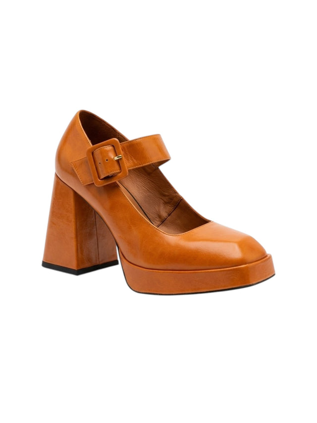 Image for Women's Plain Heeled Shoes,Light Brown