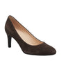 Image for Women's Textured Heeled Shoes,Brown