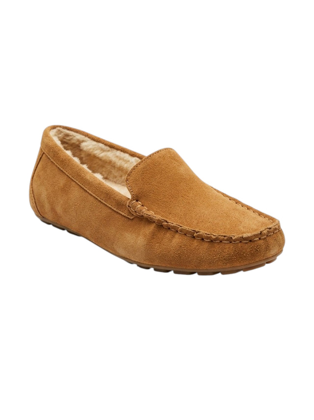 Image for Women's Textured Moccasin Slippers,Light Brown